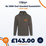 8x ORN Owl Hooded Sweatshirt + Free Logo thumbnail 1