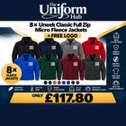 8x Uneek Classic Fleece + Free Logo