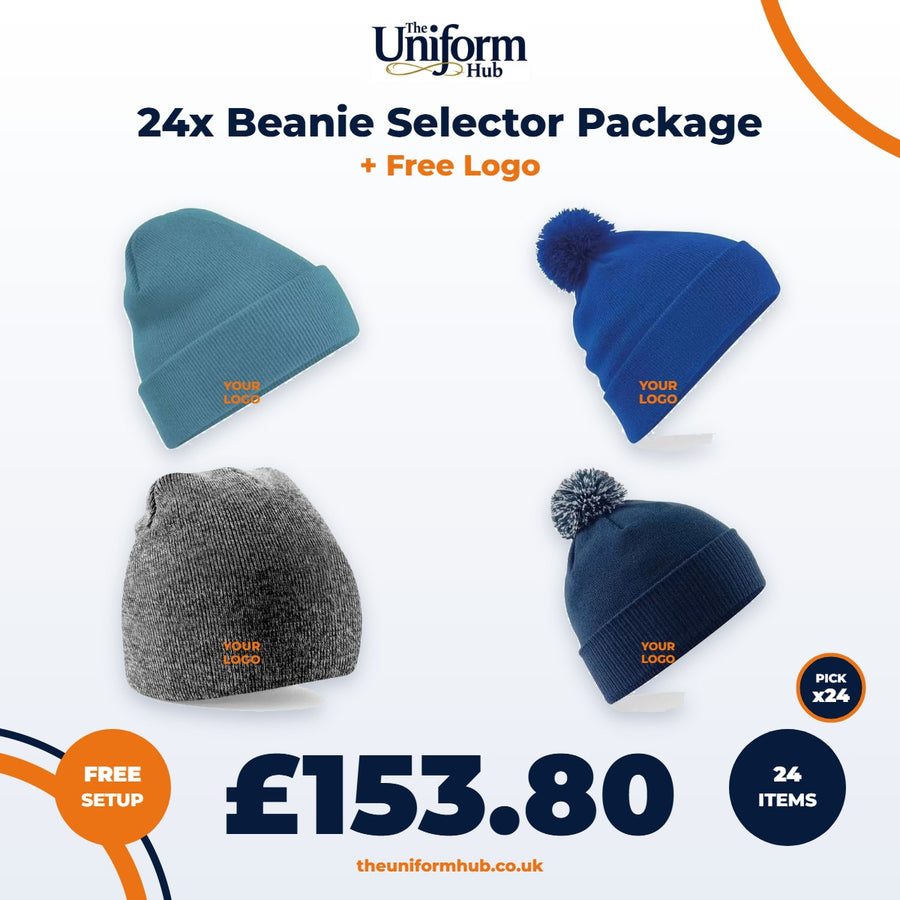 24x Beanie Selector Package + Free Logo