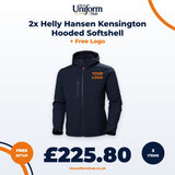 2x Helly Hansen Kensington Hooded Softshell + Free Logo thumbnail 1