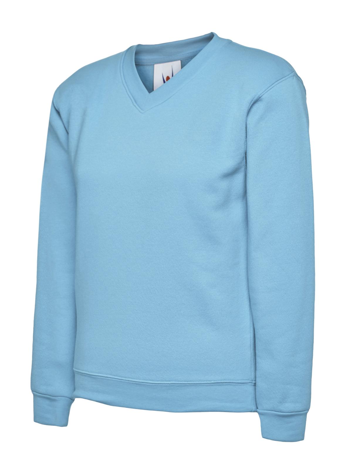 Uneek Childrens Classic V-Neck Sweatshirt