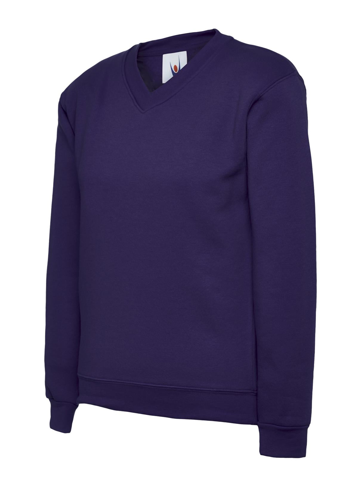 Uneek Childrens Classic V-Neck Sweatshirt