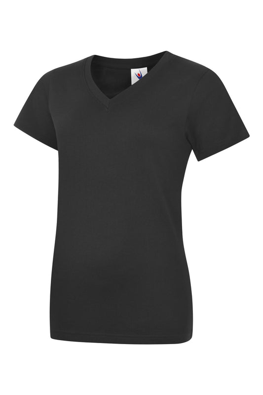 Uneek Ladies Classic V Neck T-shirt