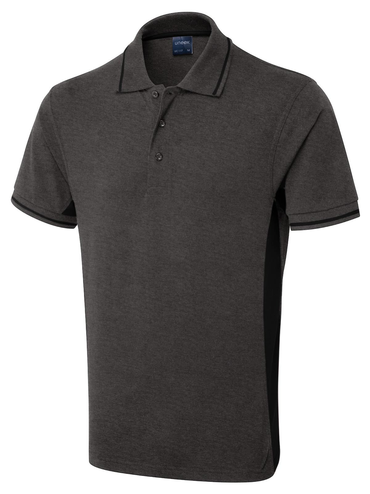Uneek Two Tone Polo shirt