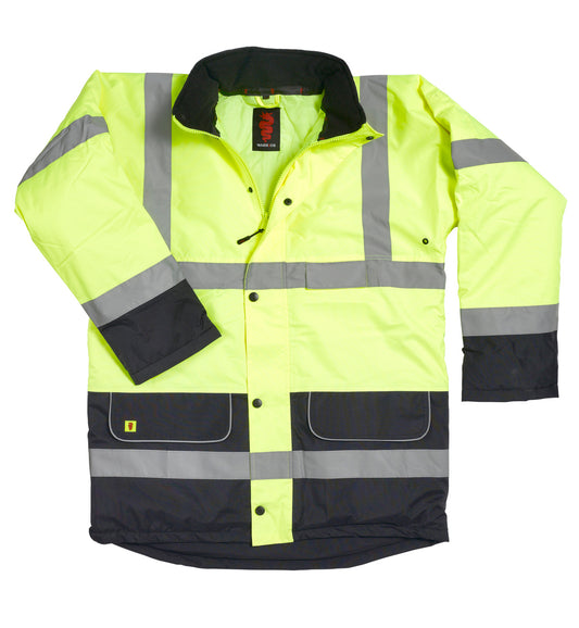 Warrior Hi-Vis 2-Tone Traffic Jacket