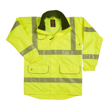 Warrior Hi Vis Breathable Jacket