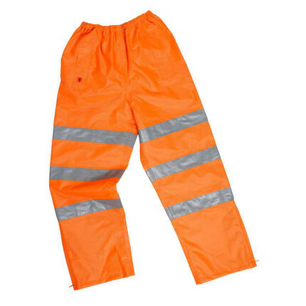 Warrior Hi Vis Breathable Over Trouser