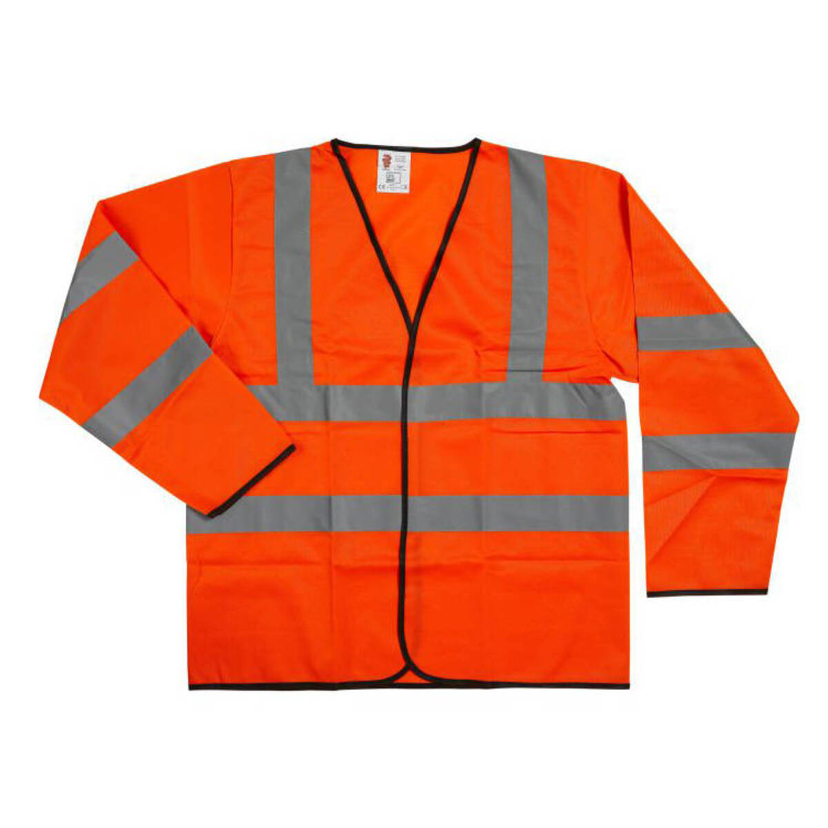 Warrior Hi Vis Long Sleeve Waistcoat