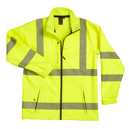 Warrior Hi-Vis Soft Shell Jacket
