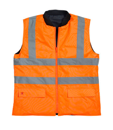 Warrior Hi-Vis Reversible Bodywarmer
