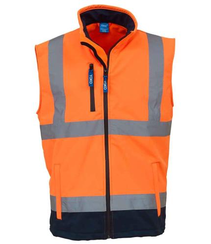Yoko Hi-Vis Soft Shell Gilet